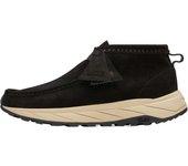 Zapatillas Clarks Wallabee Eden para hombre en color negro