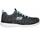 Zapatillas Deportivas Mujer Skechers Graceful Twisted Negro