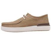 Clarks CourtLiteWally Zapato Plano hombre Beige