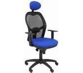 Silla de Oficina con Cabecero Jorquera P&C ALI229C Azul