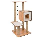 Vesper V Base High Nogal Cat Tree