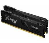 DDR4 KINGSTON 2X8GB 3600 FURY BEAST NEGRO