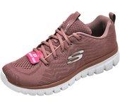 Zapatillas SKECHERS Graceful Get Connected Niña (39 - Rosa)