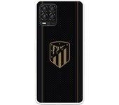 Funda para Realme 8 del Atleti Escudo Dorado Fondo Negro - Licencia Oficial Atlético de Madrid