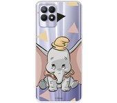 Funda para Realme C11 2021 Oficial de Disney Dumbo Silueta Transparente - Dumbo