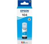 Epson 104 botella de tinta cian