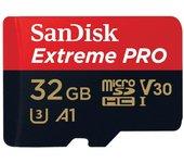 extreme pro microsdhc 32gb+sd adapter