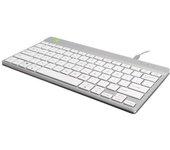 R-Go Tools Compact Break RGOCODEWDWH teclado USB QWERTZ Alemán Blanco