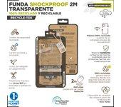 Muvit Funda Shockproof 2m Transparente para iPhone 15 Pro