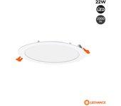 Foco downlight led redondo blanco 2000 lm blanco cálido