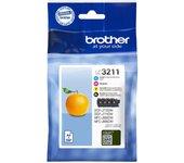 Pack 4 Cartuchos BROTHER LC3211VAL