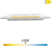 Bombilla led edm 9 w 4000 k r7s 1100 lm lineal ø 1,5 x 11,8 cm