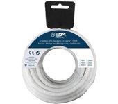 ROLO DE CABO REDONDO 3x1mm BRANCO 50m