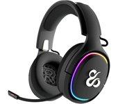 auriculares gaming newskill aton inalambrico negro