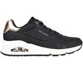 Zapatilla Skechers W Uno Shimmer Away BLK