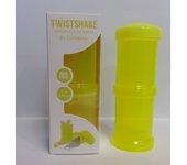 Twistshake Dosificador 2x100 ml Amarillo. Compacto y Práctico en tus salidas.