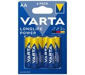 Pila alkalina lr-6 varta blister 4+2