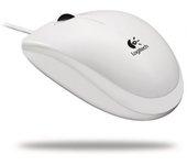 Logitech B100 Ratón Blanco