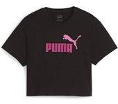 CAMISETA PUMA LOGO CROPPED NIÑA