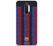 Funda para Realme X2 Pro del FC Barcelona Fondo Rayas Verticales  - Licencia Oficial FC Barcelona