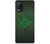 Funda para Realme 8 5G del Betis Escudo Verde Fondo trama - Licencia Oficial Real Betis Balompié