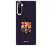 Funda para Realme 6 del Barcelona Rayas Blaugrana - Licencia Oficial FC Barcelona