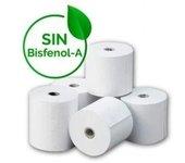 Rollo Papel Termico Generico 57x50 10U BPA/ 57 x 50mm/ 10 unidades