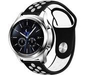 Pulsera Sportystyle PHONECARE Compatible con Huawei Watch 4 Pro Space Edition Negro / Blanco