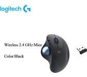 Logitech-ergo m575 mouse, wireless, ergonomic, 5 buttons, 2.4 ghz, for office, design, computer accessories