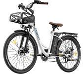 Fafrees F26 Lasting Bicicleta Eléctrica Motor 250W Batería 36V/20.3Ah Autonomía 160km Negra