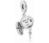 Charm Pandora Colgante Llave del Amor Real 797660CZ