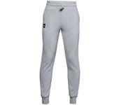 Pantalones jogger under armour rival fleece gris