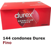 Durex Sensitivo Suave 144Uds