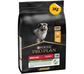 3 kg Pro Plan Puppy Medium Pollo pienso para Cachorros