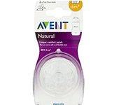 Tetina PHILIPS/AVENT Flujo Medio 3m+ (2 un)