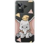 Funda para Realme GT Neo 3 Oficial de Disney Dumbo Silueta Transparente - Dumbo