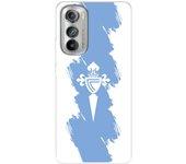 Funda para Motorola edge 30 del RC Celta Escudo Trazo Azul  - Licencia Oficial RC Celta