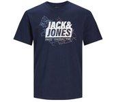 Camiseta Jack And Jones Azul Marino Cuello Redondo