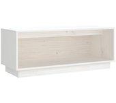 Mueble de TV VIDAXL Blanco Madera (90x35x35 cm)