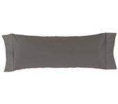 Funda de almohada pure antracita 45x110 cm