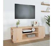 Mueble De Tv VIDAXL Marrón Madera (110x35x40.5 cm)