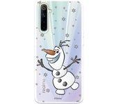 Funda para Realme 6 Oficial de Disney Olaf Transparente - Frozen