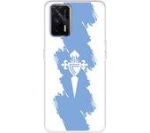 Funda para Realme GT del Celta Escudo Trazo Azul - Licencia Oficial RC Celta