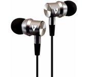 STEREO EARBUDS ALUMINUM W/MIC ACCS