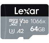 Tarjeta Micro SD Lexar Professional 1066x 64 GB