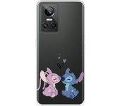 Funda Para Realme Gt Neo 3 Oficial De Disney Angel & Stitch Beso - Lilo & Stitch