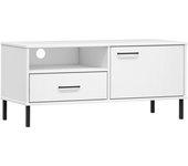 Mueble De Tv VIDAXL Blanco Madera (106x40x46.5 )