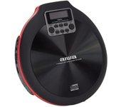 Aiwa Walk Reproductor de CD/MP3 Rojo