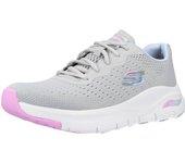 Zapatos de Mujer SKECHERS Arch Fitinfinity Tecido Gris (38)