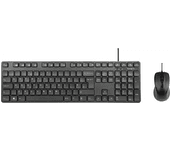 Combo de teclado y mouse con cable de tamaño completo (español)